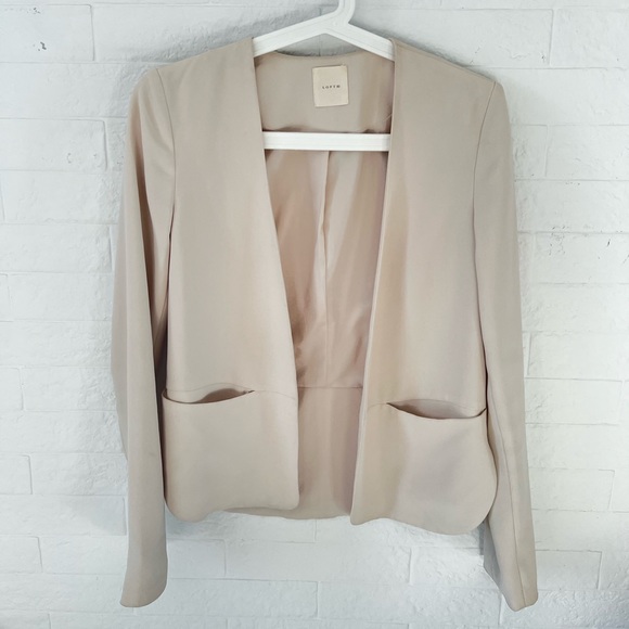 Lotte Cream loose fit Blazer Size S - Picture 2 of 3